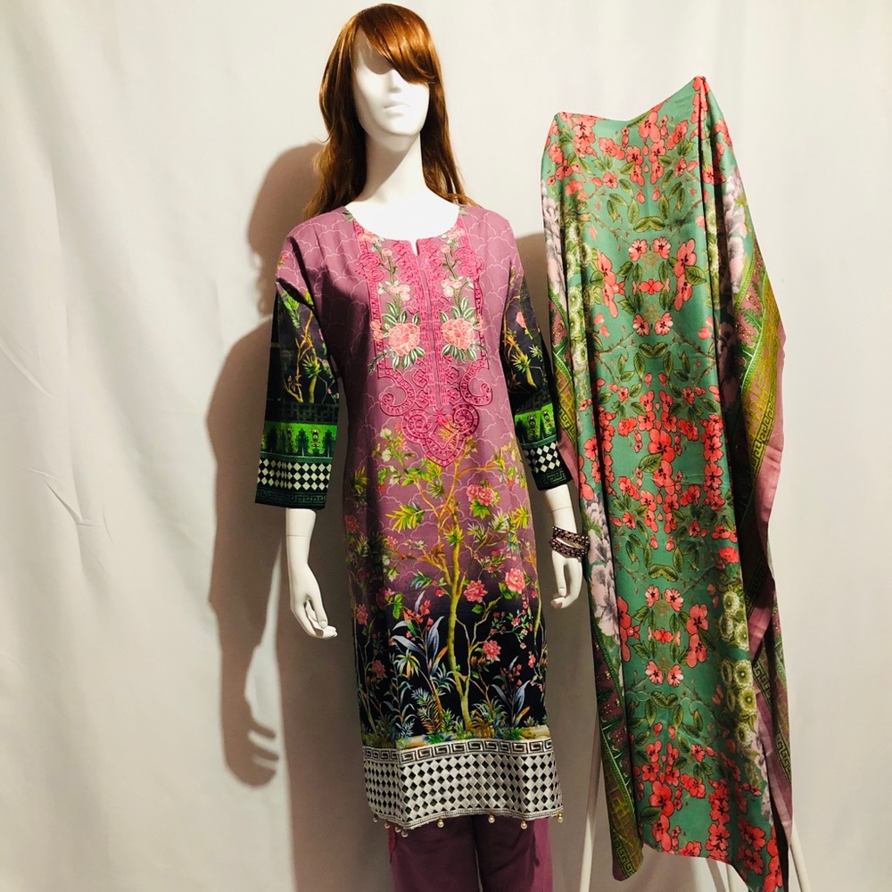 Trendy 3-Piece Maria B. Khaddar